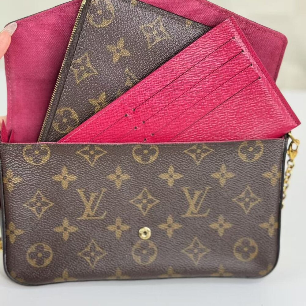 Louis Vuitton Felicie Shoulder bag Monogram Canvas - Picture 8 of 8